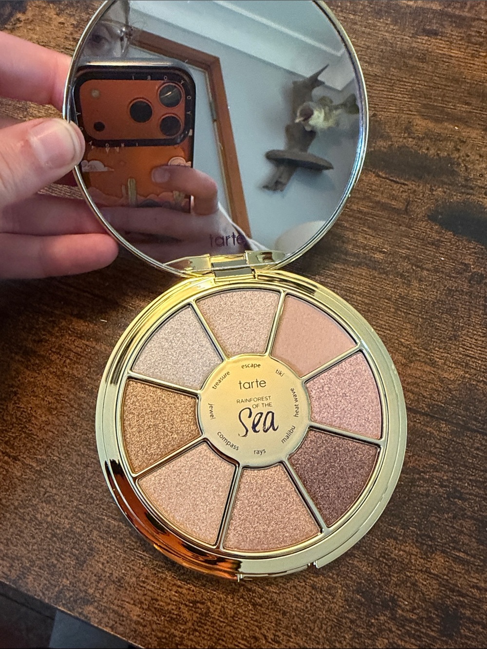 tarte Mermaid Scale Compact - Turquoise, Lavender & Gold - Picture 2 of 2